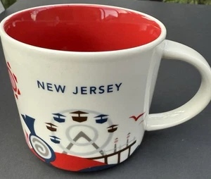 Taza de té de café You are Here Starbucks New Jersey 2016 16 oz nueva The Garden State - Imagen 1 de 12