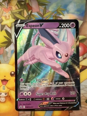 Espeon V SWSH201 SWSH: Sword & Shield Promo Cards Holo - Image 1 of 3
