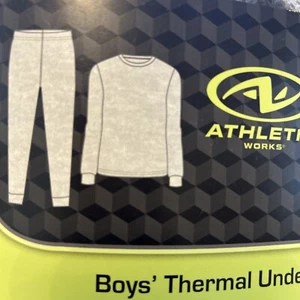 Athletic Works Boys Thermal Underwear Set (Size XS 4/5) BRAND NEW W TAGS - Picture 1 of 17