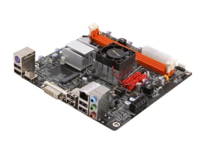 ZOTAC IONITX-G-E NVIDIA ION Intel Atom 330 Mini ITX Motherboard - Image 1 of 4
