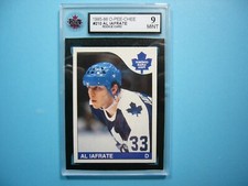 1985/86 O-PEE-CHEE NHL HOCKEY CARD #210 AL IAFRATE ROOKIE KSA 9 MINT SHARP!! OPC