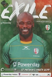 * 2018/19 - LONDON IRISH HOME PROGRAMMES - CHOOSE FROM LIST * - Picture 1 of 16