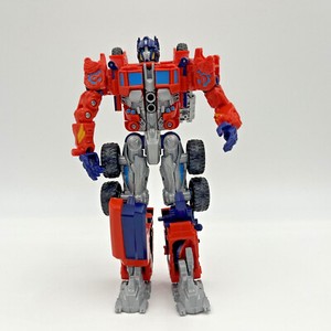 Transformers Movie 2007 First Strike Optimus Prime Voyager Figure Incomplete