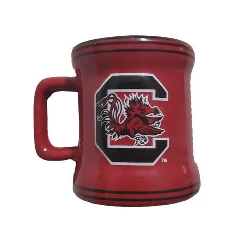 University Of South Carolina Gamecocks Shot Glass Raised Design Cover