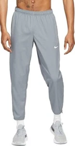 Nike Dri Fit Challenger Joggers Tapered Leg Mens SIZE L -Grey Silver DD5003 084 - Picture 1 of 6