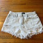 Abercrombie & Fitch High Waisted Cutt-Off Distressed Shorts Size 10 - See Flaws
