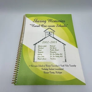 Vtg Rural One Room School Berrien County Michigan History Genealogy Niles - Bild 1 von 10