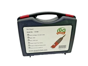 Go Pet Club Pet Clippers PC-902 with Case China - Picture 1 of 5
