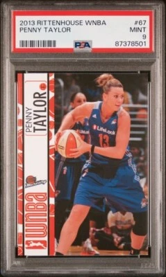 2013 Rittenhouse WNBA Penny Taylor PSA 9 Phoenix Mercury Autralia Opals - Image 1 of 2