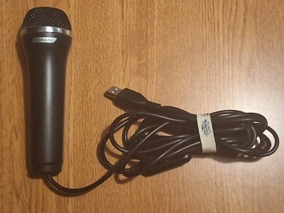 Official Konami USB Microphone For Wii | PS2 | PS3 | XBOX | 360 | PC - Image 1 of 3
