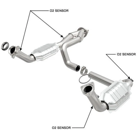 Magnaflow 93419 Direct-Fit Catalytic Converter for Chevrolet Silverado 1500 5.3L - Image 1 of 1