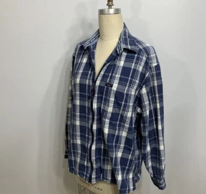 Tommy Hilfiger Vintage 90er Grunge Hemd Jacke kariert Medium - Bild 1 von 11