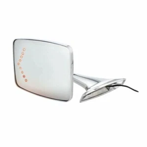 Exterior Mirror w/ LED Turn Signal, Driver Side, Fits Chevy/GMC Truck 1973-1987 - Picture 1 of 6