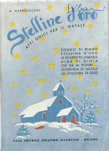 Marescalchi - Goldene Sterne - Unikate Urkunden zu Weihnachten - Majocchi 1953 Theater  - Bild 1 von 1
