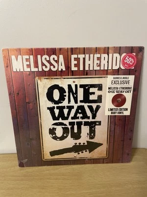 Melissa Etheridge – One Way Out LP (2021) (Ruby Red) (Barnes&Noble) SEALED/NEW Foto 1 de 2