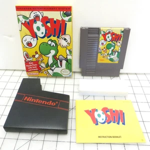 Yoshi Videogioco Nintendo NES Originale Completo di Scatola CIB - Foto 1 di 11