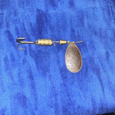 Mepps 3 Aglia Oro Patente Británica Brevete Francia. Vintage. Tengo muchos. Foto 1 de 4