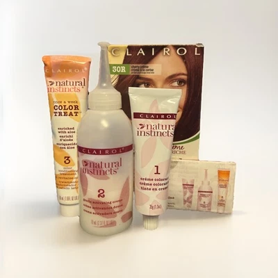 Clairol Natural Instincts Rich Colour Creme Hair Color 30R Rich Dark Auburn - Image 1 of 4