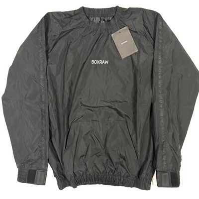 BOXRAW Hagler Sauna Pullover Negro Top Hombre Talla L Gimnasio Entrenamiento Sudadera Foto 1 de 4