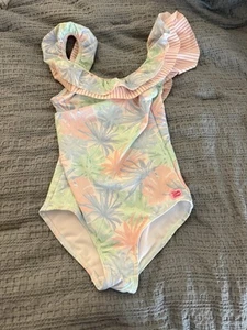 RuffleButts Girls Swimsuit Size 8 - Picture 1 of 2