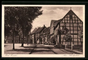 Ansichtskarte Bad Essen, Straßenpartie am Kirchplatz 1938 - Picture 1 of 2