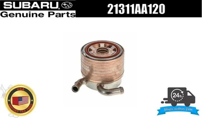SUBARU Impreza WRX STI Forester Genuine OIL COOLER COMPLETE OEM  21311AA120 - Image 1 of 4