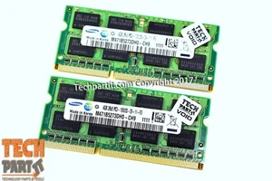 A1278 A1286 A1297 A1311 A1312 8GB Kit 2x4GB 1333Mhz PC3-10600S DDR3 2Rx8 SO-D... - Picture 1 of 2