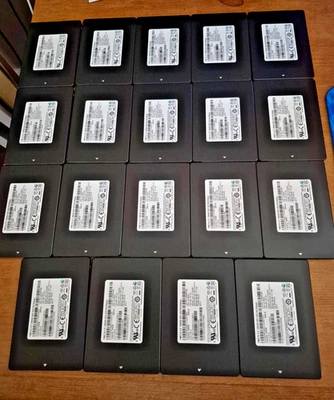 19 - Samsung PM871b Hard Drives, SATA, 256GB, 2.5", SSD, wiped & surface tested! - Image 1 of 3