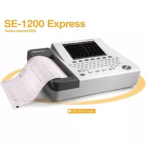 ¡NUEVO! Pantalla táctil EDAN SE1200 Express 8,4" 12 canales ECG en reposo 2 años de garantía - Imagen 1 de 3