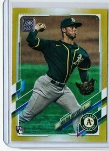 2021 TOPPS SERIES 2 DAULTON JEFFERIES ROOKIE GOLD FOIL #656 ATHLETICS PD - Picture 1 of 2