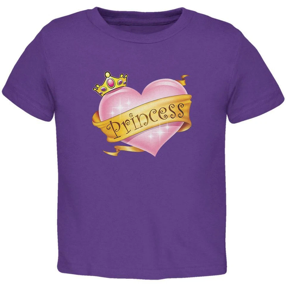 Camiseta Princess Heart para niños pequeños Foto 1 de 1