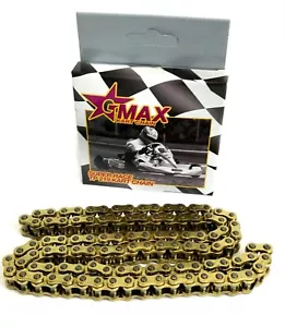 98 - 118 Link 219 G-Max Super Race TP Kart Chain - TKM Rotax Cadet KF Honda X30 - Foto 1 di 12