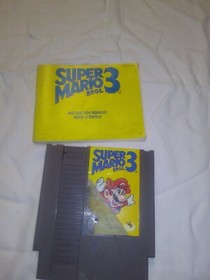 Super Mario Bros. 3 Nintendo Nes Game Tested + Booklet