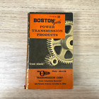 Boston Gear Power Transmission Products Catalog 58 - vintage 1963 industrial cat