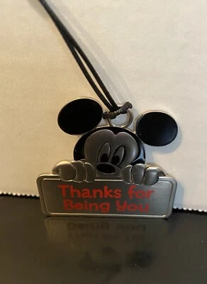 Ornamento Mickey Peltre Sello Disney “Gracias por Ser Tú” Foto 1 de 4