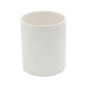 Candyl Ceramic White Matte Jar Base - Picture 1 of 2