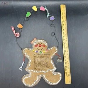 Ginger Bread Christmas Hanger/Ornament - Picture 1 of 3