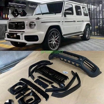 ДЛЯ MERCEDES BENZ G КЛАССА W463A W464 G500 G550 ОБНОВЛЕНИЕ ДО G63 AMG ЧЕРНЫЙ СТИЛЬ - Изображение 1 из 4