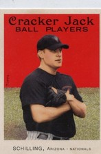 CURT SCHILLING 2004 TOPPS CRACKER JACK SP #140 ARIZONA DIAMONDBACKS