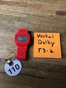 Vestal DOLBY Plastic Mens Watch For Parts Or Display Only ! “NO MOVEMENTS “ - Picture 1 of 4