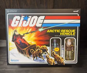 gi joe arctic rescue vehicle reaction actionfigur super 7 - Bild 1 von 4