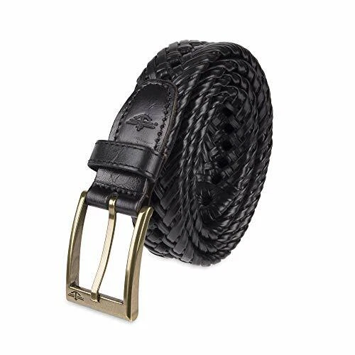 Dockers Men's Braided Black Belt 42/105