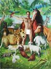 tableau peinture érotique huile sur toile homme nu intégrale / gay male painting