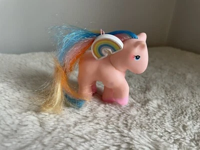Remco Rainbow Pretty Pets Clyde Horse My Little Pony Pink 1984 de colección Foto 1 de 4