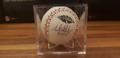 Adrián González Firmado Oficial MLB ASG 2011 Béisbol Ps 27:1 Inscripción BAS Foto 1 de 4