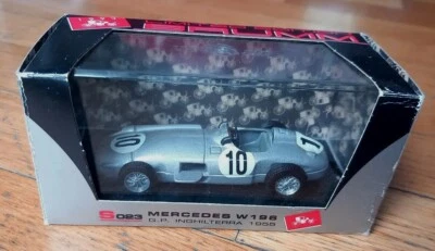 BRUMM 10 MERCEDES W196 GP Inghilterra 1955 S023 Fangio F. 1 World Champion 1993 - Immagine 1 di 4