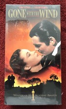 Gone With the Wind Clark Gable Vivien Leigh Civil War Epic 2-VHS Set New Sealed