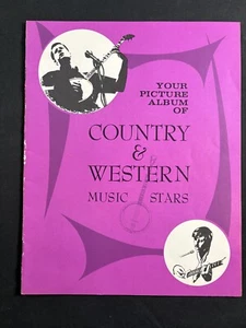 Original 1972 Country & Western Music Concert Program Carl Smith, Kitty Wells - Picture 1 of 7