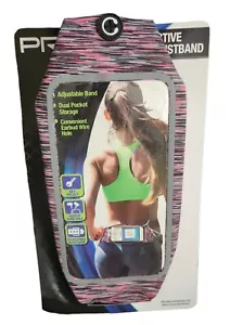 PRO STRENGTH ACTIVE WAISTBAND ADJUSTABLE BAND HOLDS PHONE WHEN RUNNING EXERCISE - Picture 1 of 2