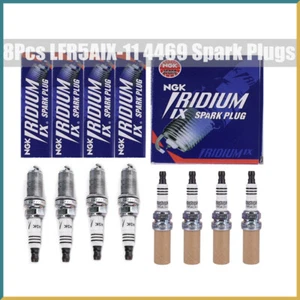 8Pcs NGK LFR5AIX-11 4469 Iridium Spark Plugs For Hyundai Nissan Infiniti Yamaha  - Picture 1 of 5